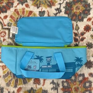Trader Joe's Blue Insulated Bag